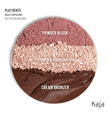 KAJA - PLAY BENTO (SET RUBOR/ILUMINADOR/BRONZER)
