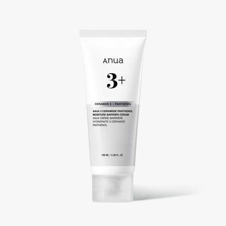 ANUA - 3 CERAMIDE PANTHENOL MOISTURE BARRIER CREAM 100ml (CREMA HIDRATANTE CON ESTRACTO DE PANTENOL Y CERAMIDE)