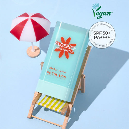 Be The Skin - ALOERICE VEGAN SUN STICK 19g SPF 50+, PA++++ (Protector solar en barra del gel)