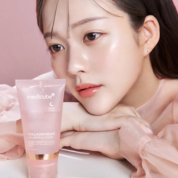 Medicube - COLLAGEN NIGHT WRAPPING MASK 75ml (MASCARILLA DE COLAGENO EN GEL)