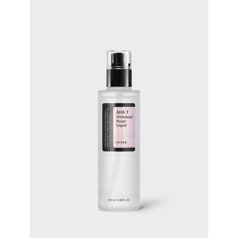 COSRX - AHA 7 Whitehead Power Liquid (TONICO EXFOLIADOR PARA TRATAR PUNTOS BLANCOS) 100ml
