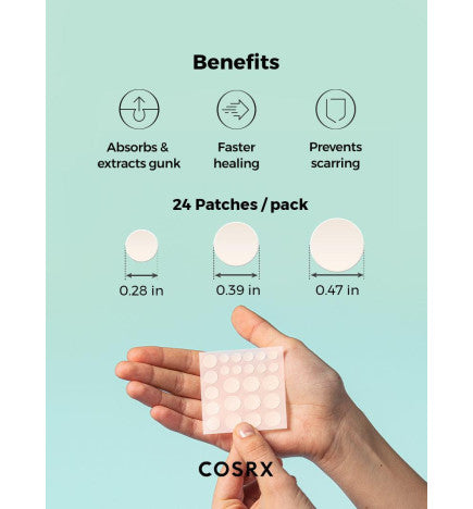COSRX - Acne Pimple Master 24 patches (MASCARILLAS PARA GRANOS)