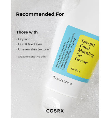 COSRX - Low pH Good Morning Gel Cleanser (LIMPIADOR FACIAL) 150ml