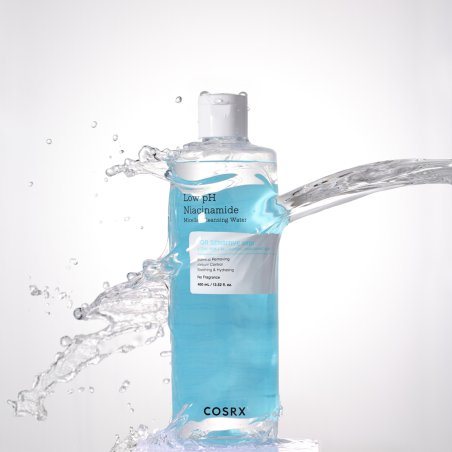 COSRX - Low pH Niacinamide Micellar Cleansing Water 400ml (AGUA LIMPIEZA MICELAR)
