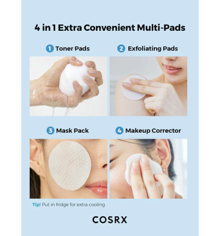 COSRX - One Step Moisture Up Pad (ALMOHADILLAS HUMECTANTE) 70 Pads