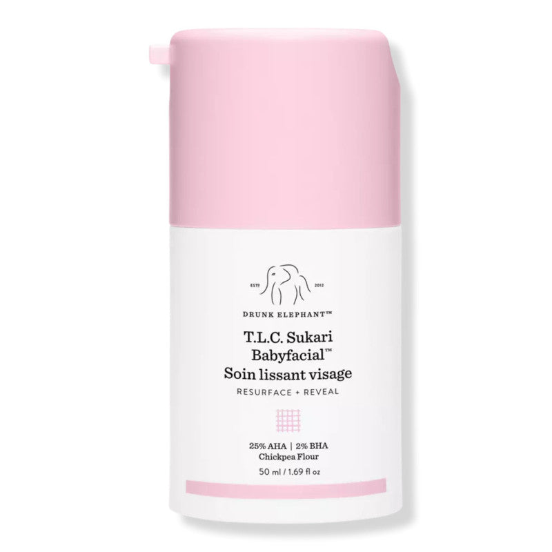 Drunk Elephant - T.L.C. Sukari Babyfacial™ AHA + BHA Mask (TRATAMIENTO MASCARILLA FACIAL CON ACIDO AHA Y BHA)