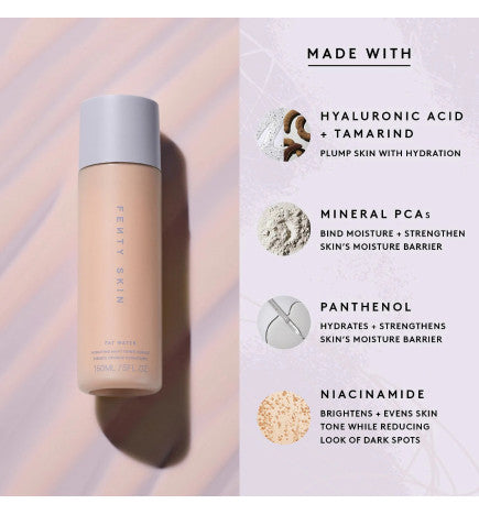 Fenty Skin Fat Water Hydrating Milky Toner Essence with Hyaluronic Acid + Tamarind (ESENCIA TONICO)