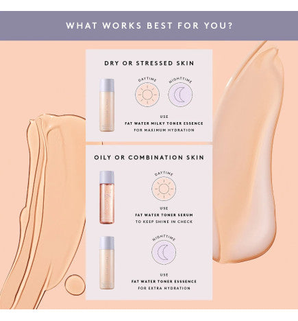 Fenty Skin Fat Water Hydrating Milky Toner Essence with Hyaluronic Acid + Tamarind (ESENCIA TONICO)