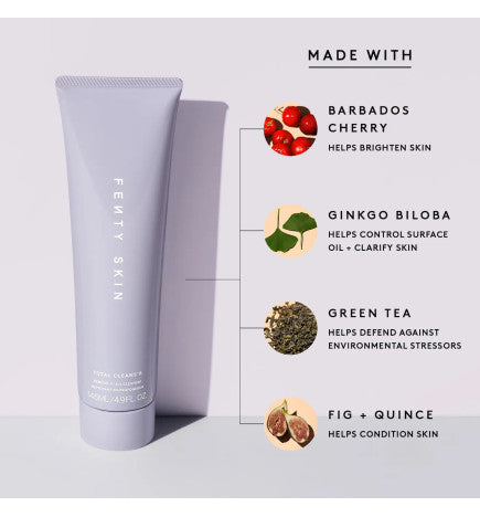 Fenty Skin Total Cleans'r Remove-It-All Cleanser with Barbados Cherry (LIMPIADOR FACIAL)