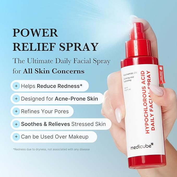 Medicube - Hypochlorous Acid Daily Facial Spray 125ml (Spray de ácido hipocloroso para todo tipo de piel)