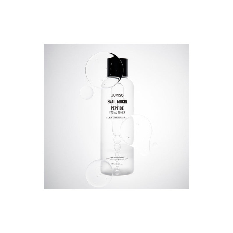 Jumiso Snail Mucin + Peptide Facial Toner 205ml (TONICO FACIAL CON ESTRACTO DE BABA CARACOL)