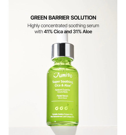 Jumiso Super Soothing Cica & Aloe Facial Serum (SERUM CON ALOE) 30ml