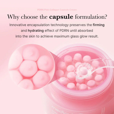 Medicube - PDRN PINK COLLAGEN CAPSULE CREAM 55g (CREMA COLAGENO CON ADN DE SALMON)