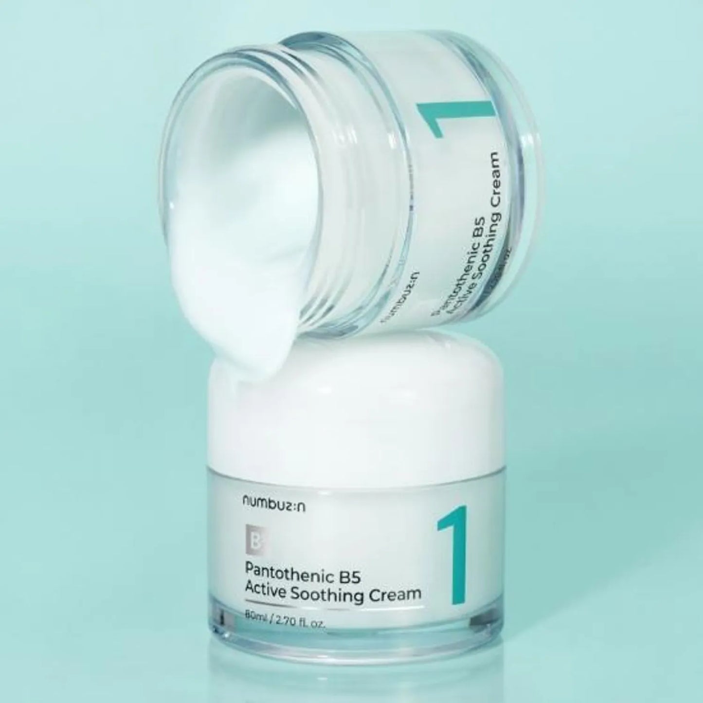 Numbuzin - No.1 Pantothenic B5 Active Soothing Cream 80ml (CREMA HIDRATANTE Y REPARADORA)