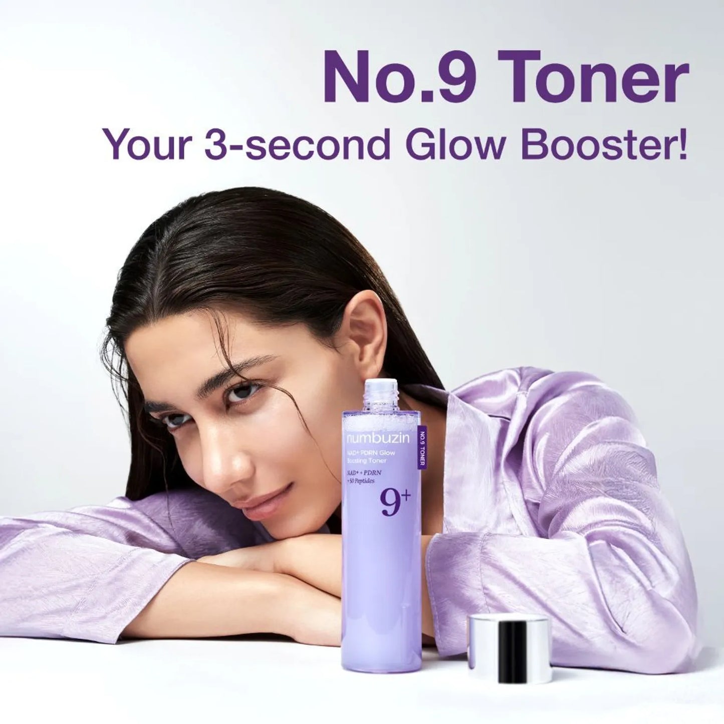 Numbuzin - No.9 NAD PDRN Glow Boosting Toner 150ml (TONICO EXTRACTO PDRN)