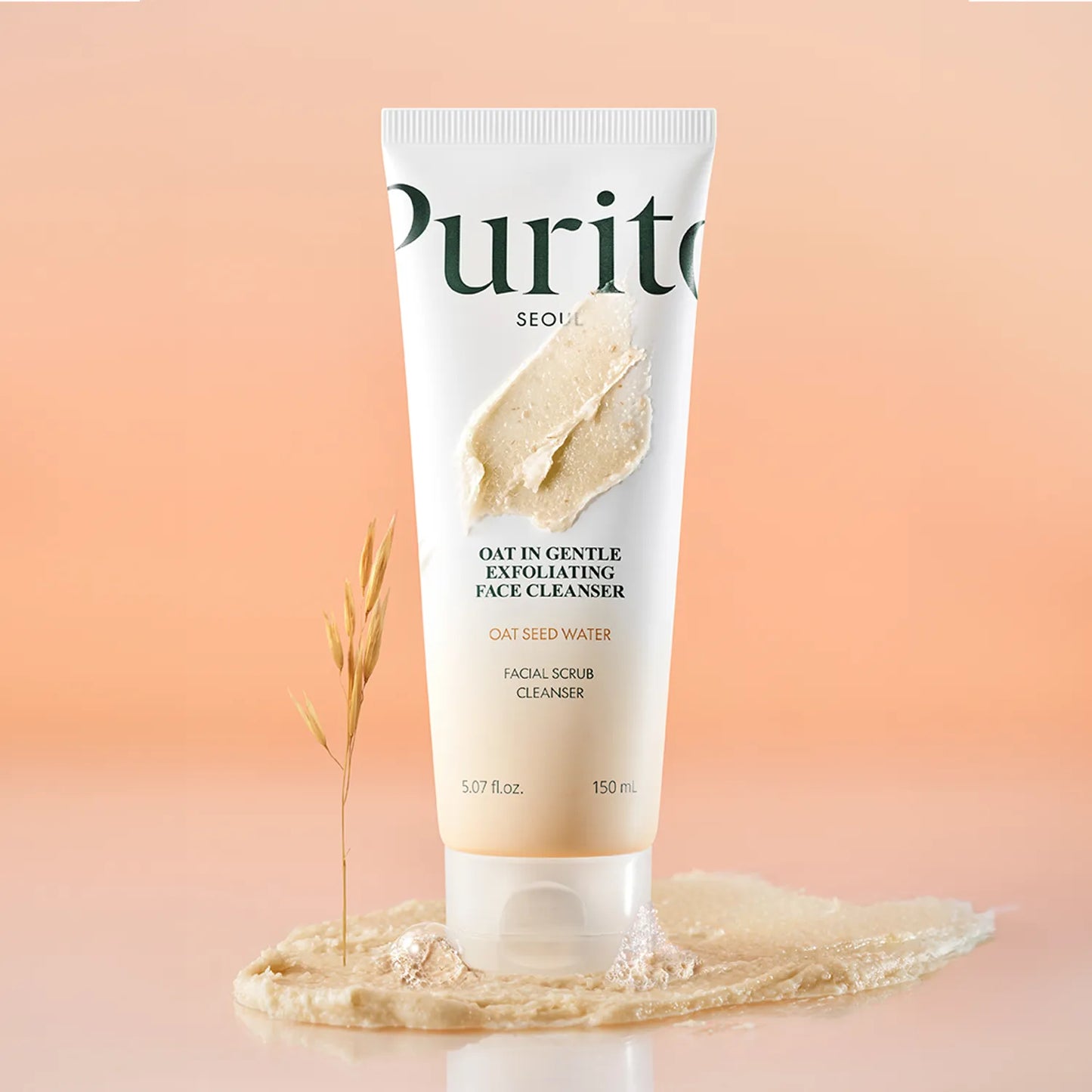 Purito Seoul - Oat In Gentle Exfoliating Face Cleanser 150ml (Limpiador exfoliante de avena)