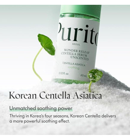 Purito Seoul - Wonder Releaf Centella Serum Unscented 60ml (SUERO DE EXTRACTO DE CENTELLA-SIN FRAGANCIA)