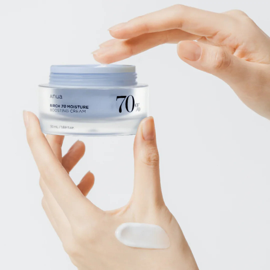 ANUA - BIRCH MOISTURE BOOSTING CREAM 50ml (CREMA ACIDO HIALURONICO)
