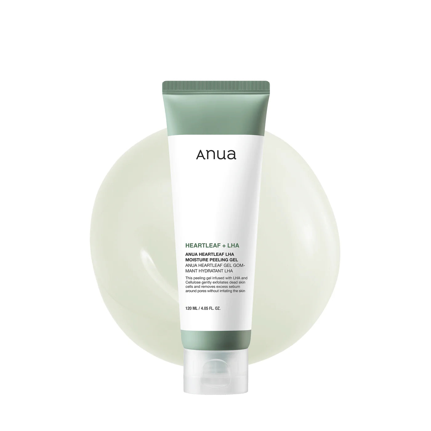ANUA - HEARTLEAF LHA MOISTURE PEELING GEL 120ml (GEL EXFOLIANTE CON EXTRACTO DE HOUTTUYNIA CORDATA)