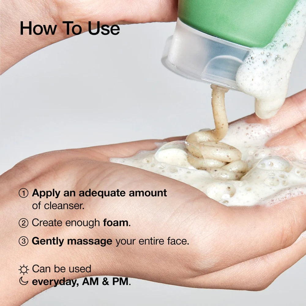 ANUA - HEARTLEAF QUERCETINOL CLEANSING FOAM 150ml (LIMPIADOR ESPUMA QUERCETINA CON EXTRACTO DE HOUTTUYNIA CORDATA)
