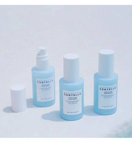 Skin1004 - Madagascar Centella Hyalu-Cica Blue Serum 30ml (SUERO CON EXTRACTO CENTELLA ASIATICA/ACIDOS HIALURONICOS/NIACINAMIDA)