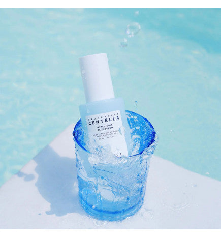 Skin1004 - Madagascar Centella Hyalu-Cica Blue Serum 30ml (SUERO CON EXTRACTO CENTELLA ASIATICA/ACIDOS HIALURONICOS/NIACINAMIDA)