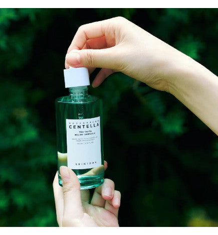 Skin1004 - Madagascar Centella Tea-Trica Relief Ampoule 100ml (AMPOLLA CON EXTRACTO DE CENTELLA ASIATICA Y ARBOL DE TE)