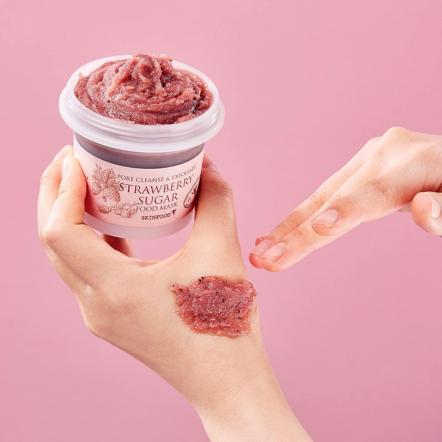 SKINFOOD - Strawberry Sugar Food Mask 120g (MASCARILLA EXFOLIANTE DE FRESA)