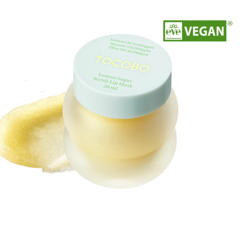 TOCOBO Lemon Sugar Scrub Lip Mask 20ml (MASCARILLA LABIAL EXFOLIANTE)