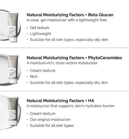 The Ordinary Natural Moisturizing Factors + HA - CREMA HUMECTANTE