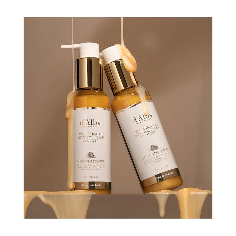 d'Alba - White Truffle Return Oil Cream Cleanser 150ml (LIMPIADOR CON ESTRACTO DE TRUFA BLANCA)
