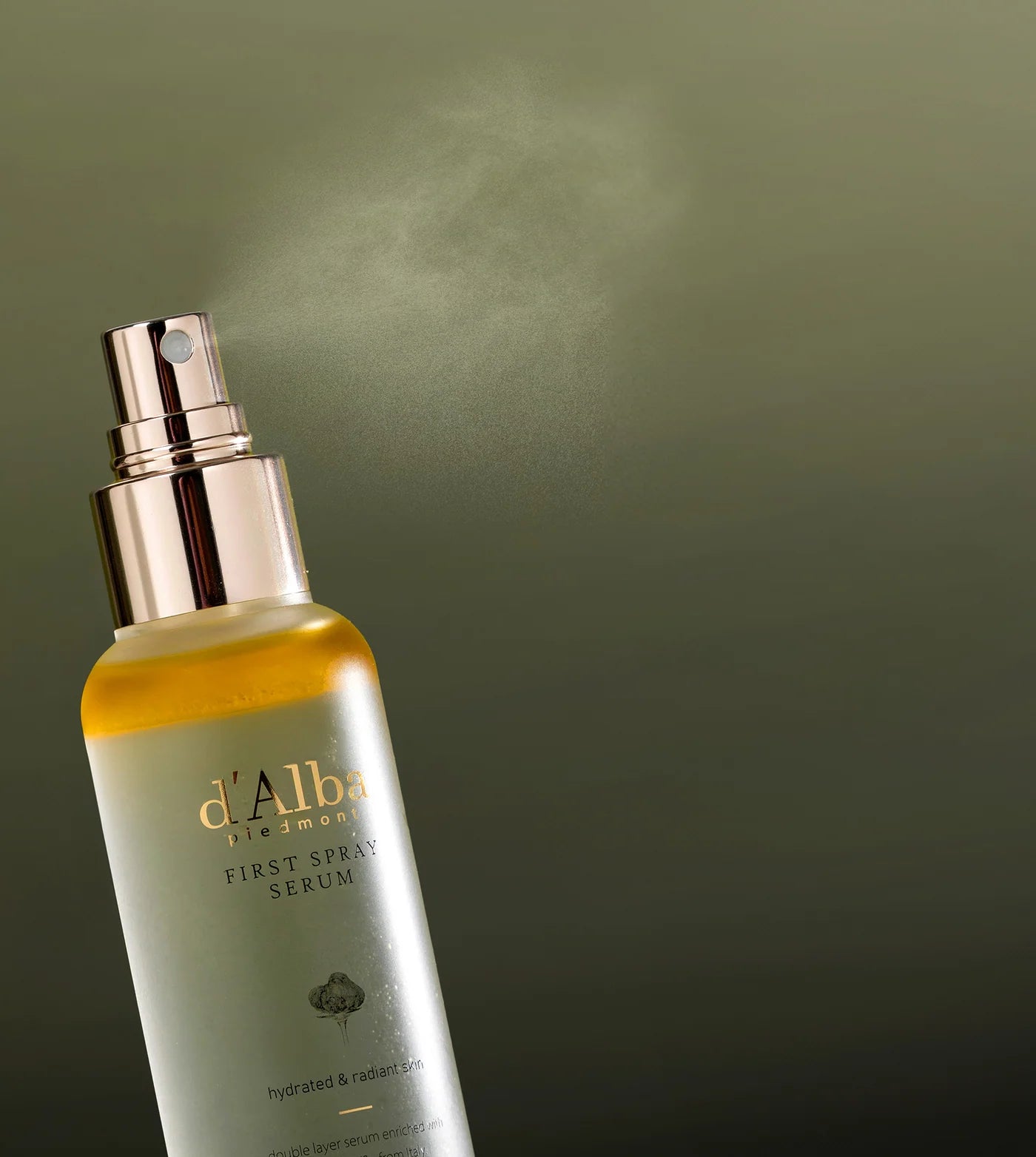 d'Alba - White truffle First Spray Serum 50ml (vegan) (Suero en spray de Trufa Blanca, vegano)