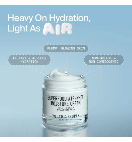 Youth To The People - Mini Superfood Air - (CREMA HIDRATANTE CON ACIDO HYALURONICO)