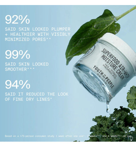 Youth To The People - Mini Superfood Air - (CREMA HIDRATANTE CON ACIDO HYALURONICO)