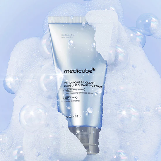 Medicube - ZERO PORE CLEARING CAPSULE CLEANSING FOAM 120g (LIMPIADOR FACIAL ESPUMA)
