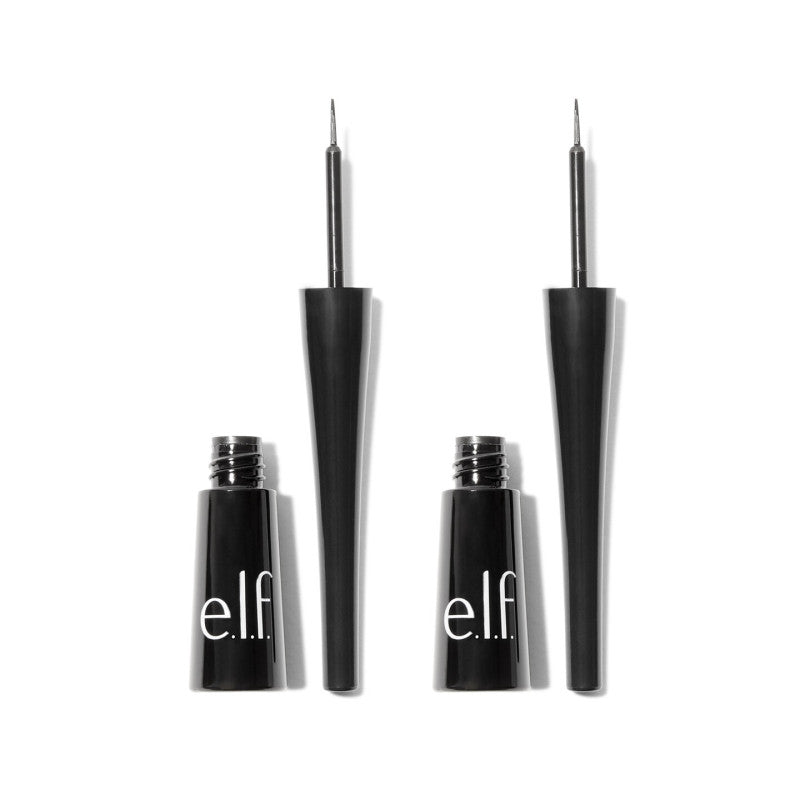 e.l.f Expert Liquid Liner Set of 2 (SET DE 2 DELINEADOR LIQUIDO) - BLACK/NEGRO