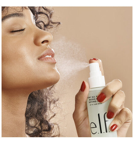 e.l.f – Stay All Night Micro-Fine Setting Mist (FIJADOR EN SPRAY HASTA 16 HORAS DE USO)