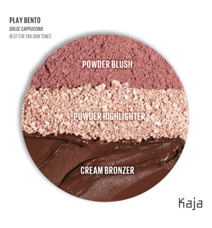 KAJA - PLAY BENTO (SET RUBOR/ILUMINADOR/BRONZER)