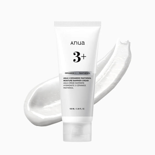 ANUA - 3 CERAMIDE PANTHENOL MOISTURE BARRIER CREAM 100ml (CREMA HIDRATANTE CON ESTRACTO DE PANTENOL Y CERAMIDE)