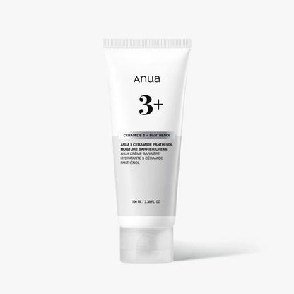 ANUA - 3 CERAMIDE PANTHENOL MOISTURE BARRIER CREAM 100ml (CREMA HIDRATANTE CON ESTRACTO DE PANTENOL Y CERAMIDE)