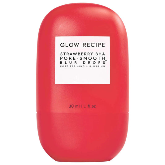 Glow Recipe - Strawberry BHA Pore-Smooth Blur Drops (CREMA PARA POROS) (1 oz / 30 mL)