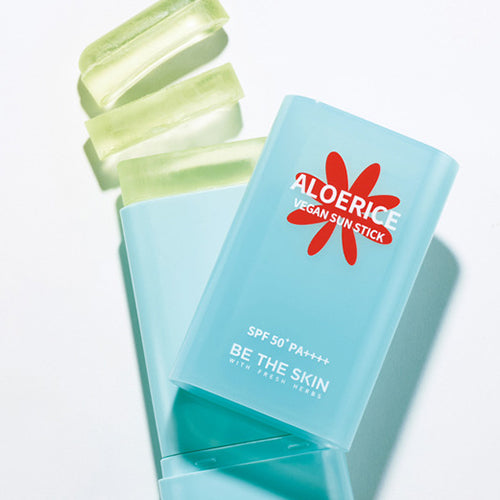 Be The Skin - ALOERICE VEGAN SUN STICK 19g SPF 50+, PA++++  (Protector solar en barra del gel)