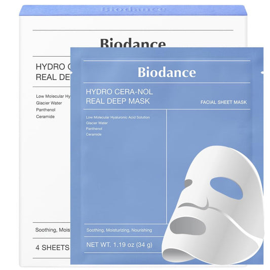 BIODANCE -  Hydro Cera-nol Real Deep Mask (MASCARILLA HIDRATANTE) (pack de 4)
