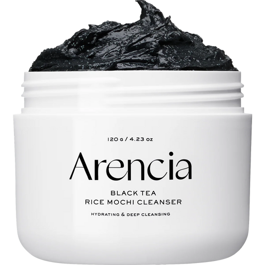 Arencia - BLACK TEA RICE MOCHI CLEANSER 120G (Limpiador con extracto de tea negr)