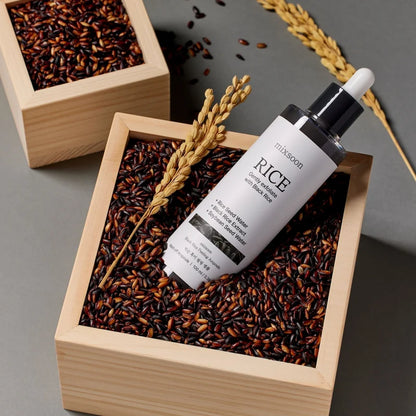 Mixsoon - Black Rice Peeling Ampoule 100ml (Ampolla exfoliante formulada con arroz negro)