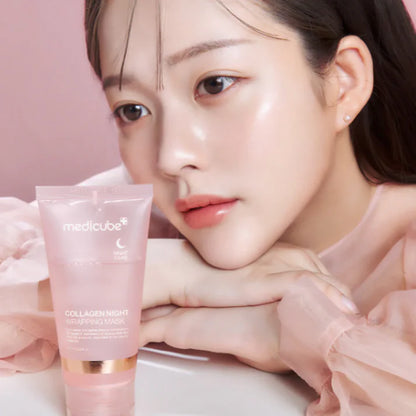 Medicube - COLLAGEN NIGHT WRAPPING MASK 75ml  (MASCARILLA DE COLAGENO EN GEL)