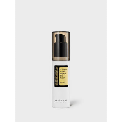 COSRX - Advanced Snail Peptide Eye Cream 25ml (CREMA PARA CONTORNOS DE LOS OJOS CON ESTRACTO DE BABA DE CARACOL)