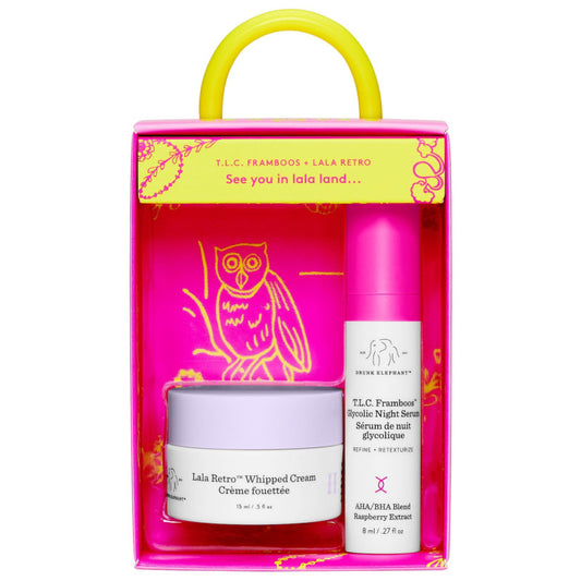 Drunk Elephant - Call It A Night Glycolic Serum + Moisturizer duo (KIT CON SUERO GLICOLICO + CREMA HIDRATANTE)