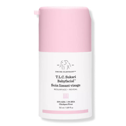 Drunk Elephant - T.L.C. Sukari Babyfacial™ AHA + BHA Mask (TRATAMIENTO MASCARILLA FACIAL CON ACIDO AHA Y BHA)