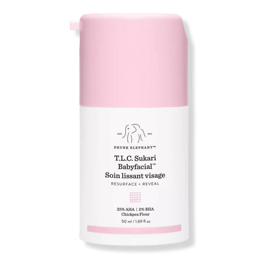 Drunk Elephant - T.L.C. Sukari Babyfacial™ AHA + BHA Mask (TRATAMIENTO MASCARILLA FACIAL CON ACIDO AHA Y BHA)